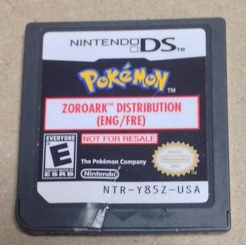 Pokemon [Not for Resale Zoroark] - Nintendo DS