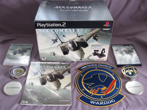 Ace Combat 5 The Unsung War With Flightstick 2 - PlayStation 2