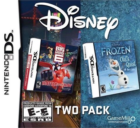 Frozen & Big Hero 6 Disney 2 Pack - Nintendo DS