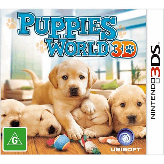 Puppies World 3D - PAL Nintendo 3DS [Import]