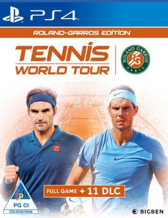 Tennis World Tour: Roland Garros Edition - PAL Playstation 4 [Import]