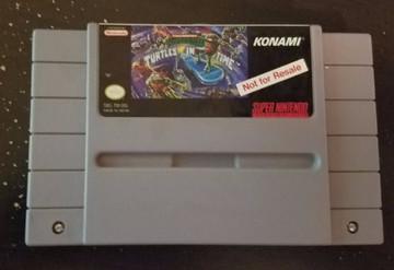 Teenage Mutant Ninja Turtles IV Turtles in Time [Not for Resale] - Super Nintendo