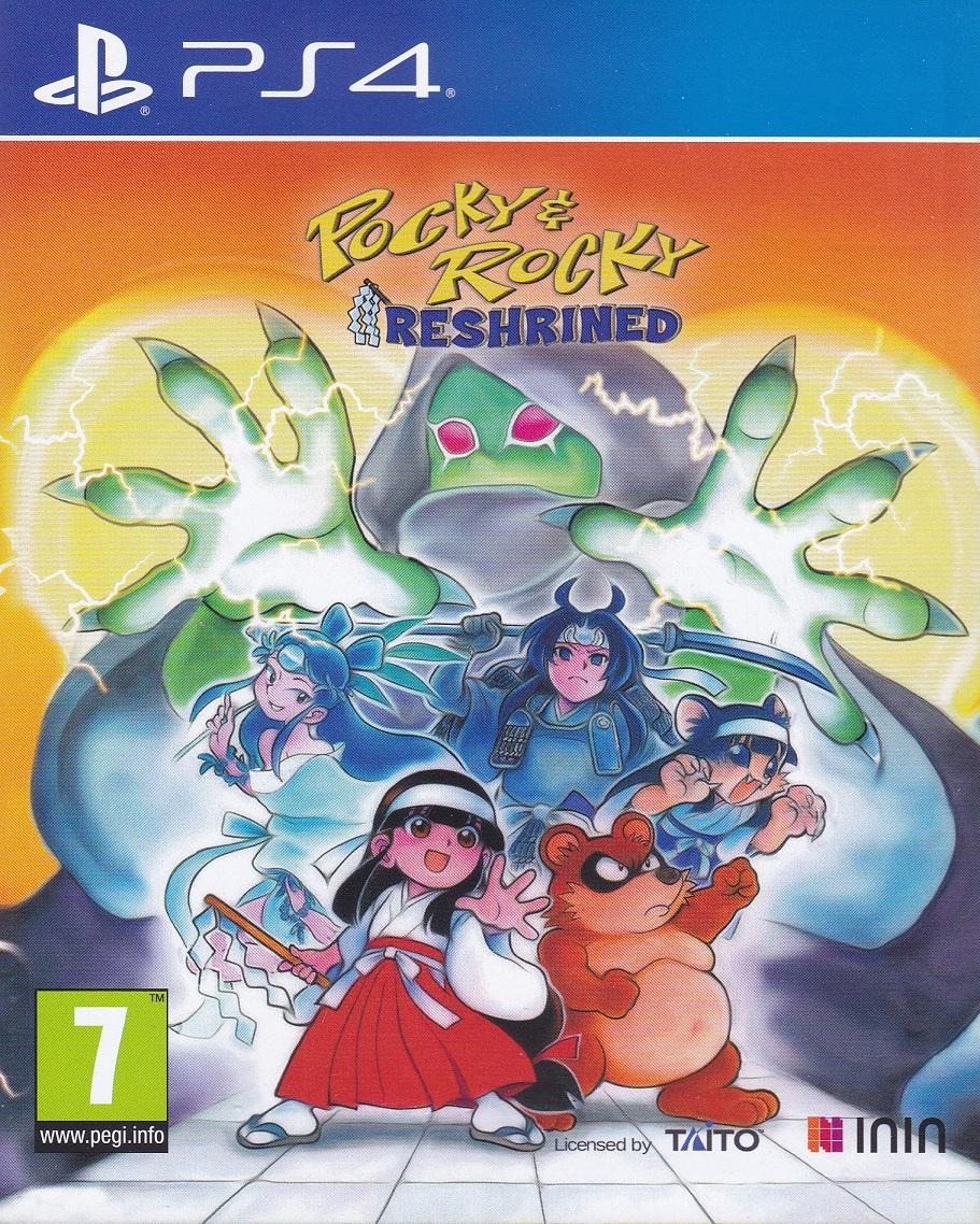 Pocky & Rocky Reshrined - PAL Playstation 4 [Import]