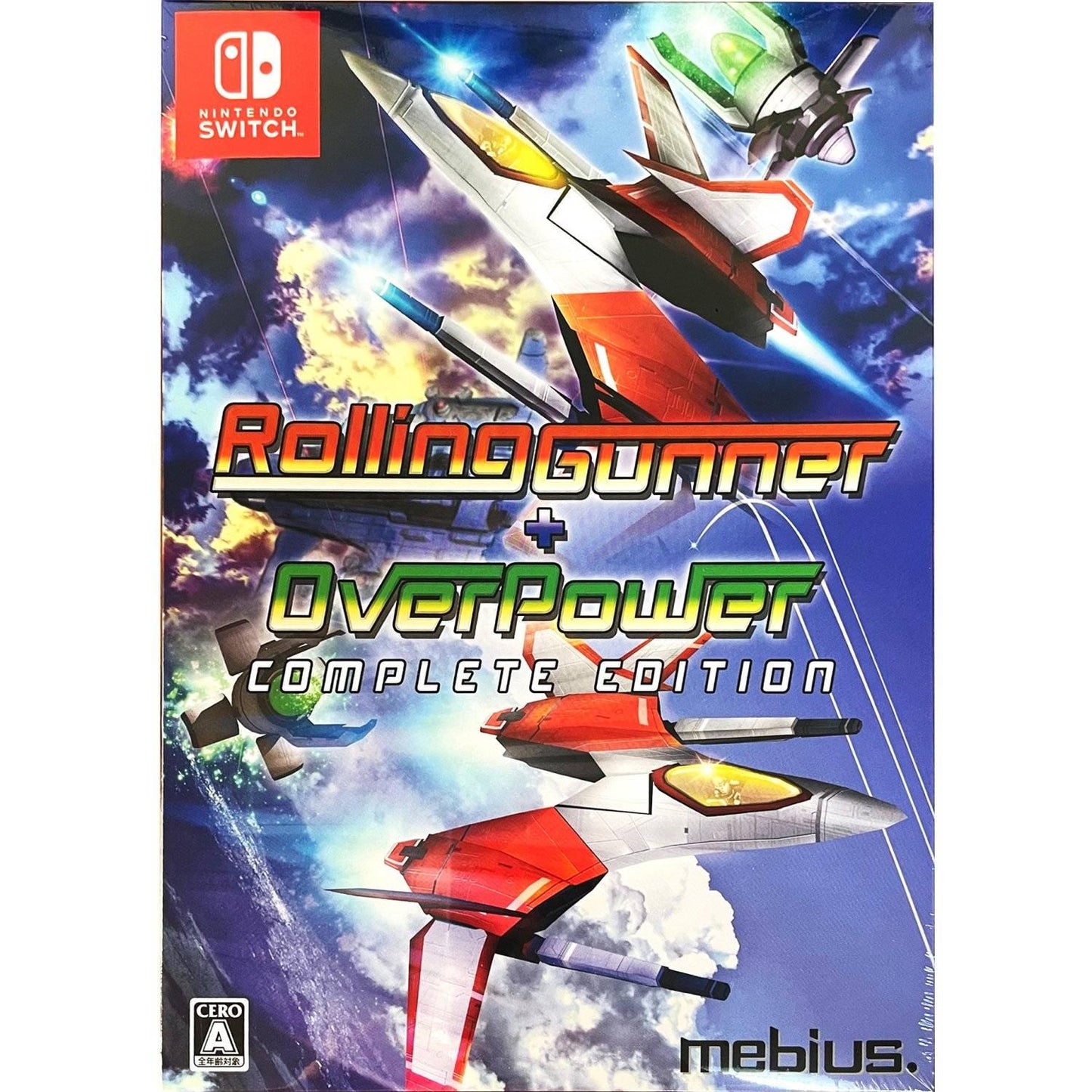 Rolling Gunner + OverPower Complete Edition - JP Nintendo Switch [Import]