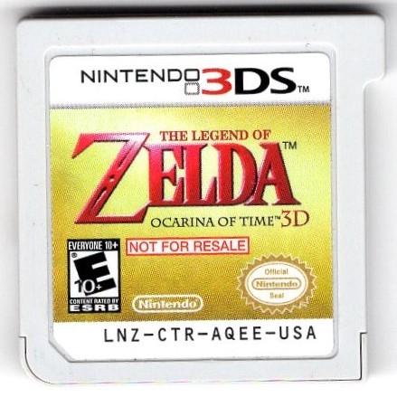 Zelda Ocarina of Time 3D [Not for Resale] - Nintendo 3DS