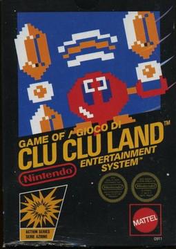 Clu Clu Land - PAL NES [Import]
