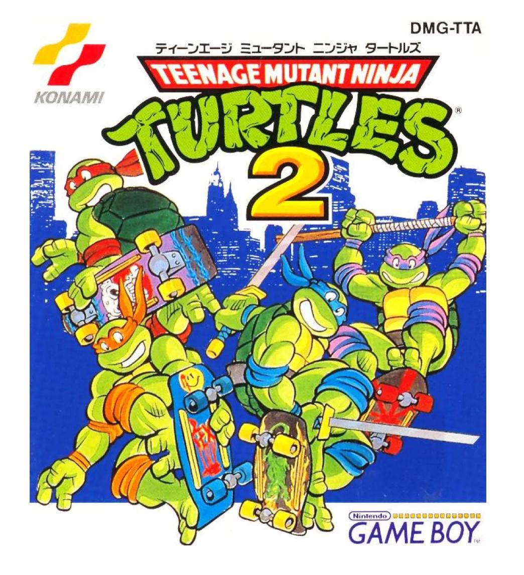 Teenage Mutant Ninja Turtles 2 - JP Game Boy [Import]