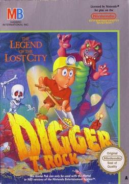 Digger T Rock - PAL NES [Import]