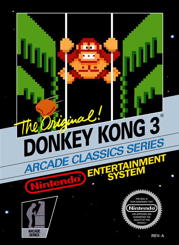 Donkey Kong 3 - PAL NES [Import]