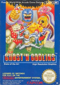 Ghost 'n Goblins - PAL NES [Import]