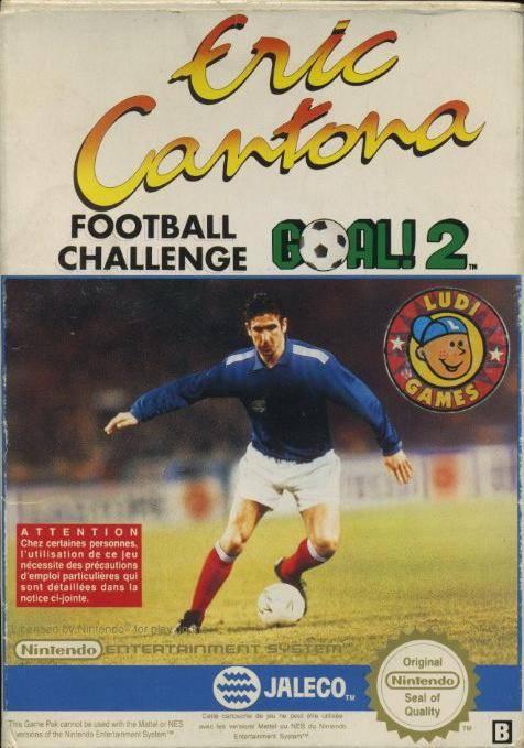 Eric Cantona's Football Challenge: Goal 2 - PAL NES [Import]
