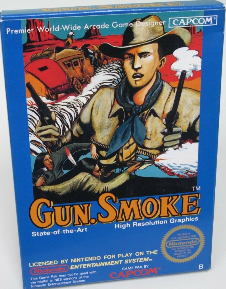 Gun.Smoke - PAL NES [Import]