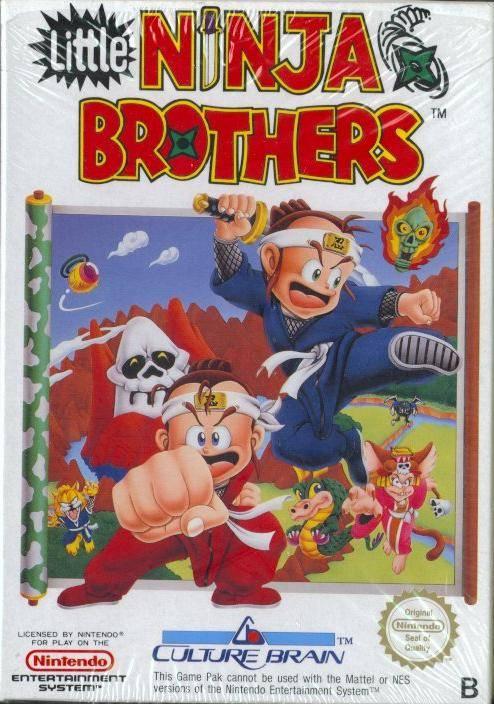 Little Ninja Brothers - PAL NES [Import]