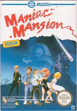 Maniac Mansion - PAL NES [Import]