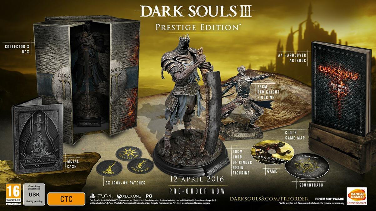 Dark Souls III [Prestige Edition] - PAL Playstation 4 [Import]