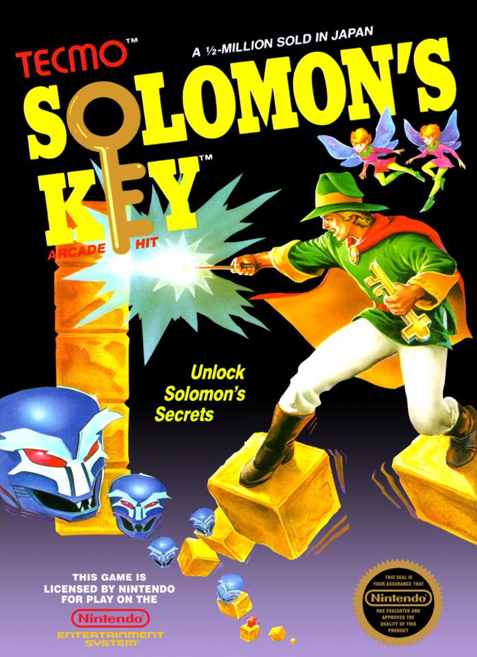 Solomon's Key - PAL NES [Import]