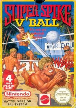 Super Spike Volleyball - PAL NES [Import]