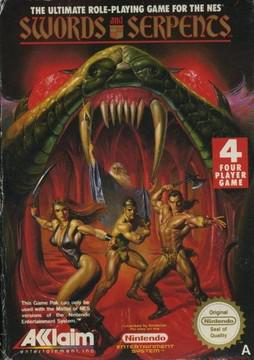 Swords and Serpents - PAL NES [Import]