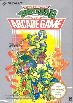 Teenage Mutant Hero Turtles II - PAL NES [Import]