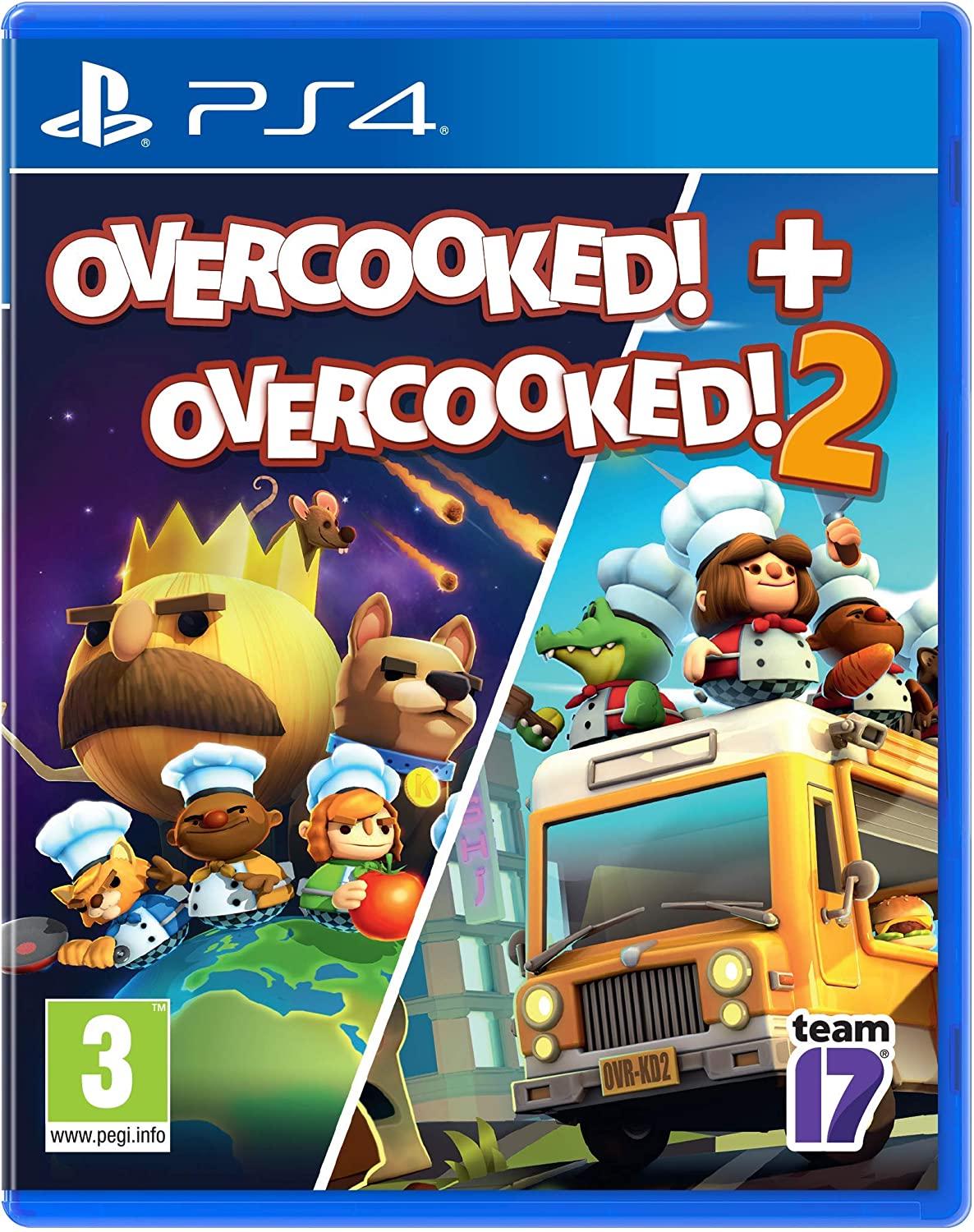 Overcooked + Overcooked 2 - PAL Playstation 4 [Import]