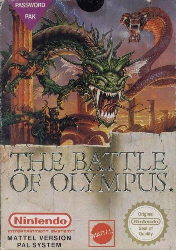 Battle of Olympus - PAL NES [Import]