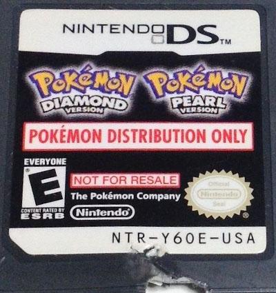 Pokemon [Not for Resale Regigigas and Shaymin] - Nintendo DS