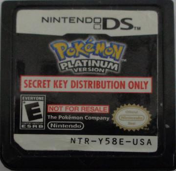 Pokemon [Not for Resale Secret Key] - Nintendo DS