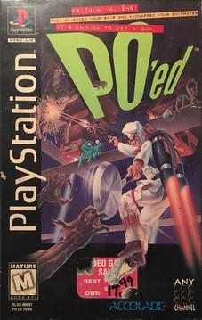 PO'ed [Long Box] - PlayStation