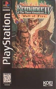Romance of the Three Kingdoms IV Wall of Fire [Long Box] - PlayStation