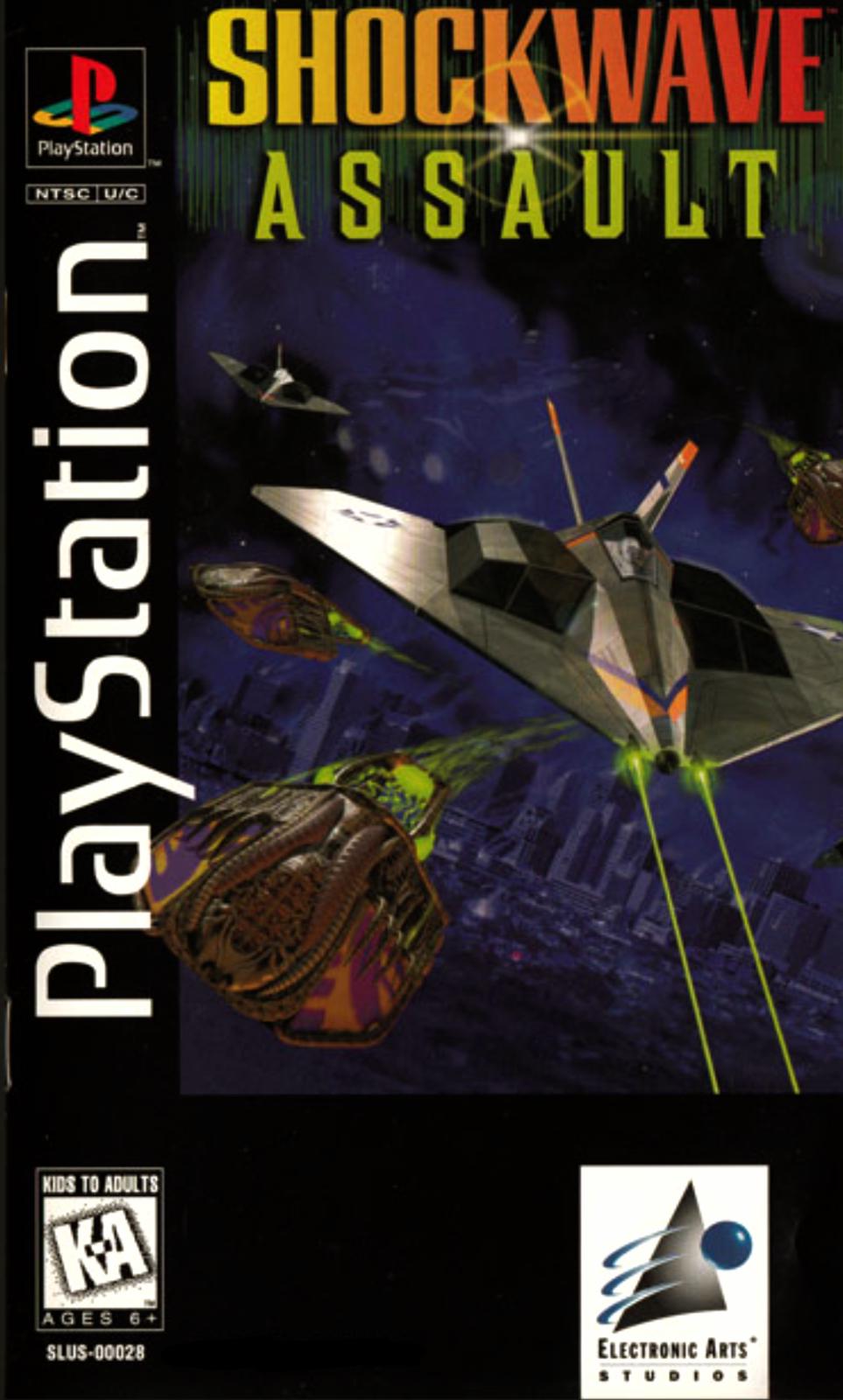 Shockwave Assault [Long Box] - PlayStation