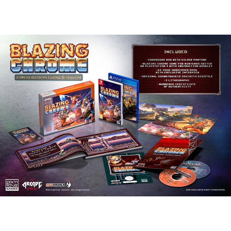 Blazing Chrome [Collector's Edition] - PAL Playstation 4 [Import]