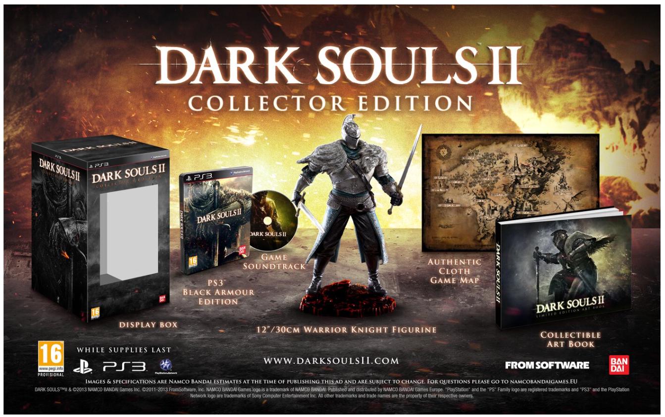 Dark Souls II [Collector's Edition] - PAL Playstation 3 [Import]