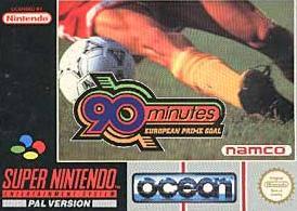 90 Minutes European Prime Goal - PAL Super Nintendo [Import]