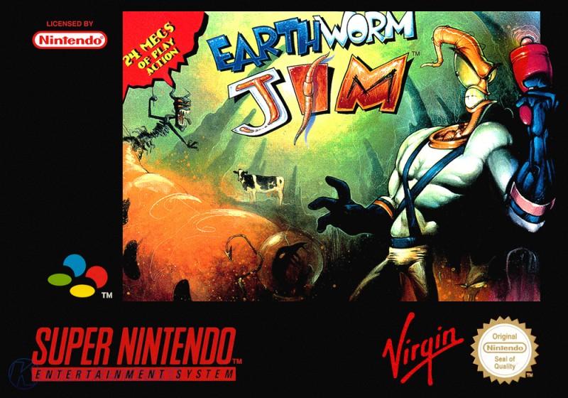 Earthworm Jim - PAL Super Nintendo [Import]
