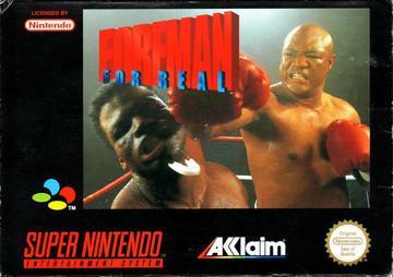 Foreman For Real - PAL Super Nintendo [Import]