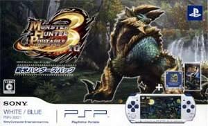 Monster Hunter Portable 3rd New Hunter Pack [White/Blue] - JP Console [Import]