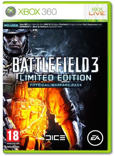 Battlefield 3 [Limited Edition Physical Warfare Pack] - PAL Xbox 360 [Import]