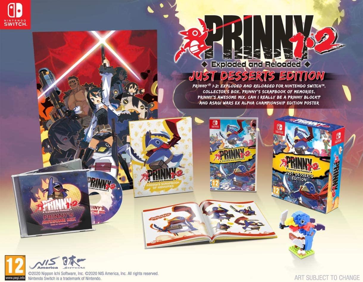 Prinny 1+2 Exploded and Reloaded Just Desserts Edition - PAL Nintendo Switch [Import]