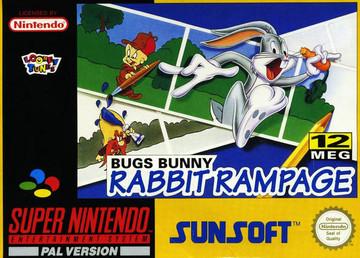 Bugs Bunny Rabbit Rampage - PAL Super Nintendo [Import]