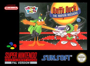 Daffy Duck Marvin Missions - PAL Super Nintendo [Import]