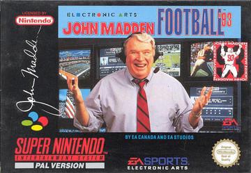 John Madden Football '93 - PAL Super Nintendo [Import]