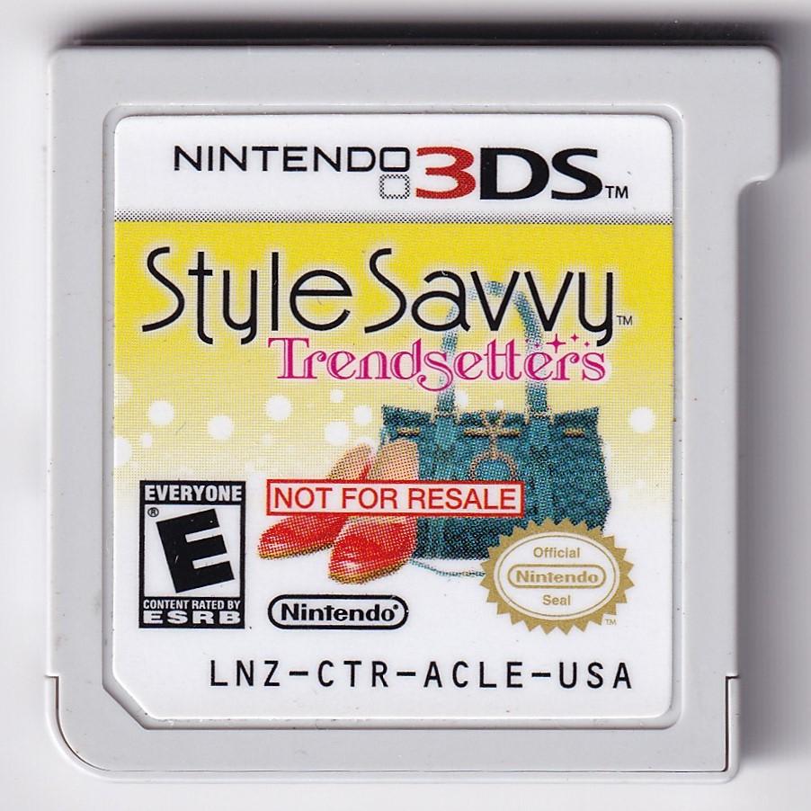 Style Savvy Trendsetters [Not for Resale] - Nintendo 3DS
