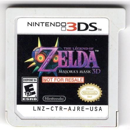 Zelda Majora's Mask 3D [Not for Resale] - Nintendo 3DS