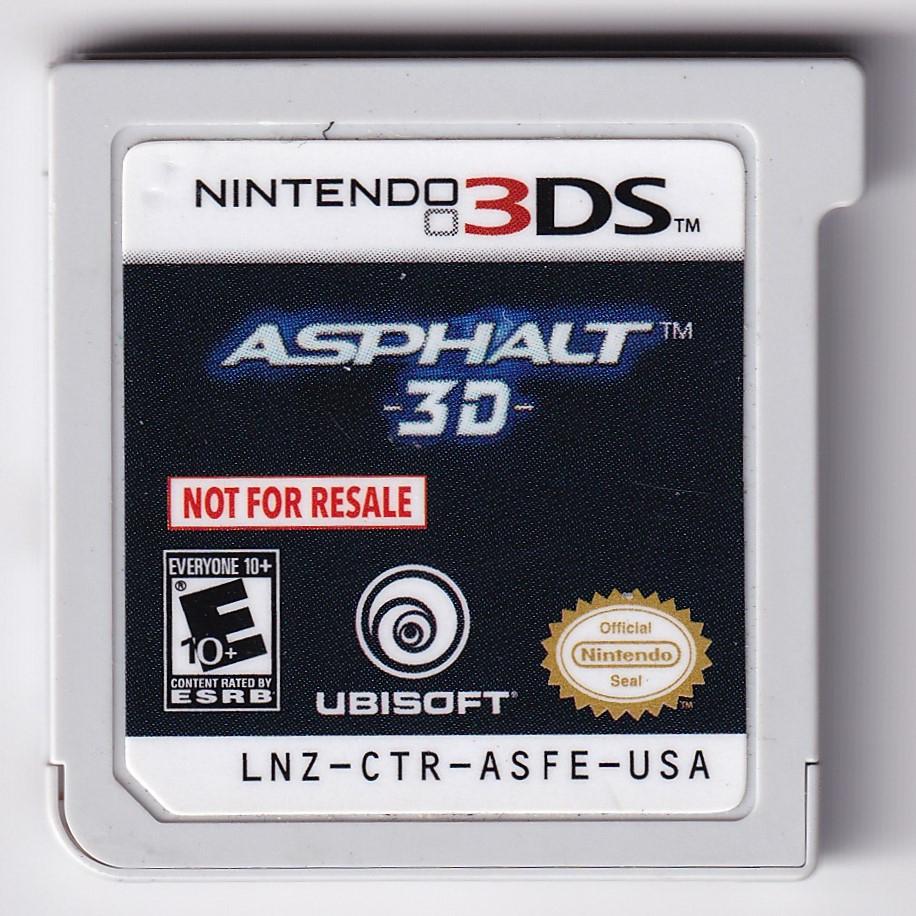 Asphalt: 3D [Not for Resale] - Nintendo 3DS
