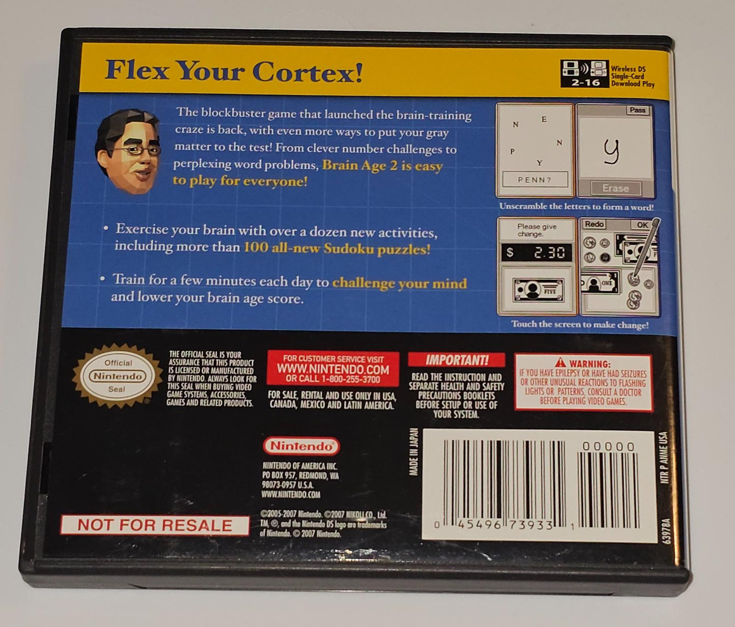 Brain Age 2 [Not for Resale] - Nintendo DS
