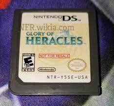 Glory of Heracles [Not for Resale] - Nintendo DS