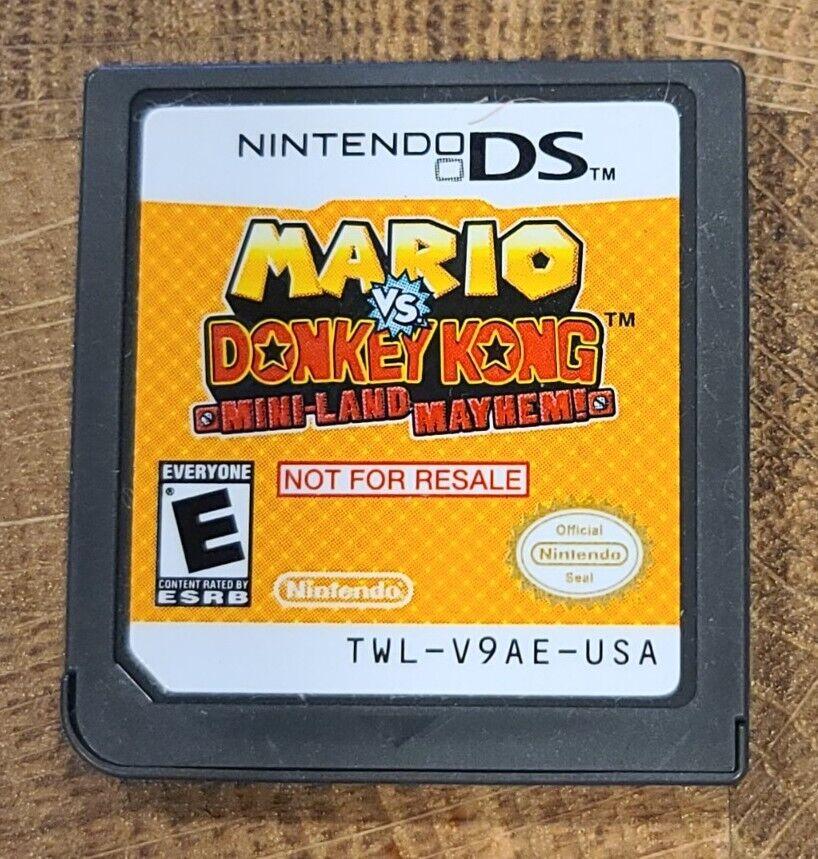 Mario vs Donkey Kong Mini-Land Mayhem [Not for Resale] - Nintendo DS