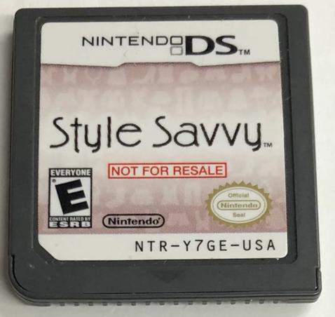 Style Savvy [Not for Resale] - Nintendo DS