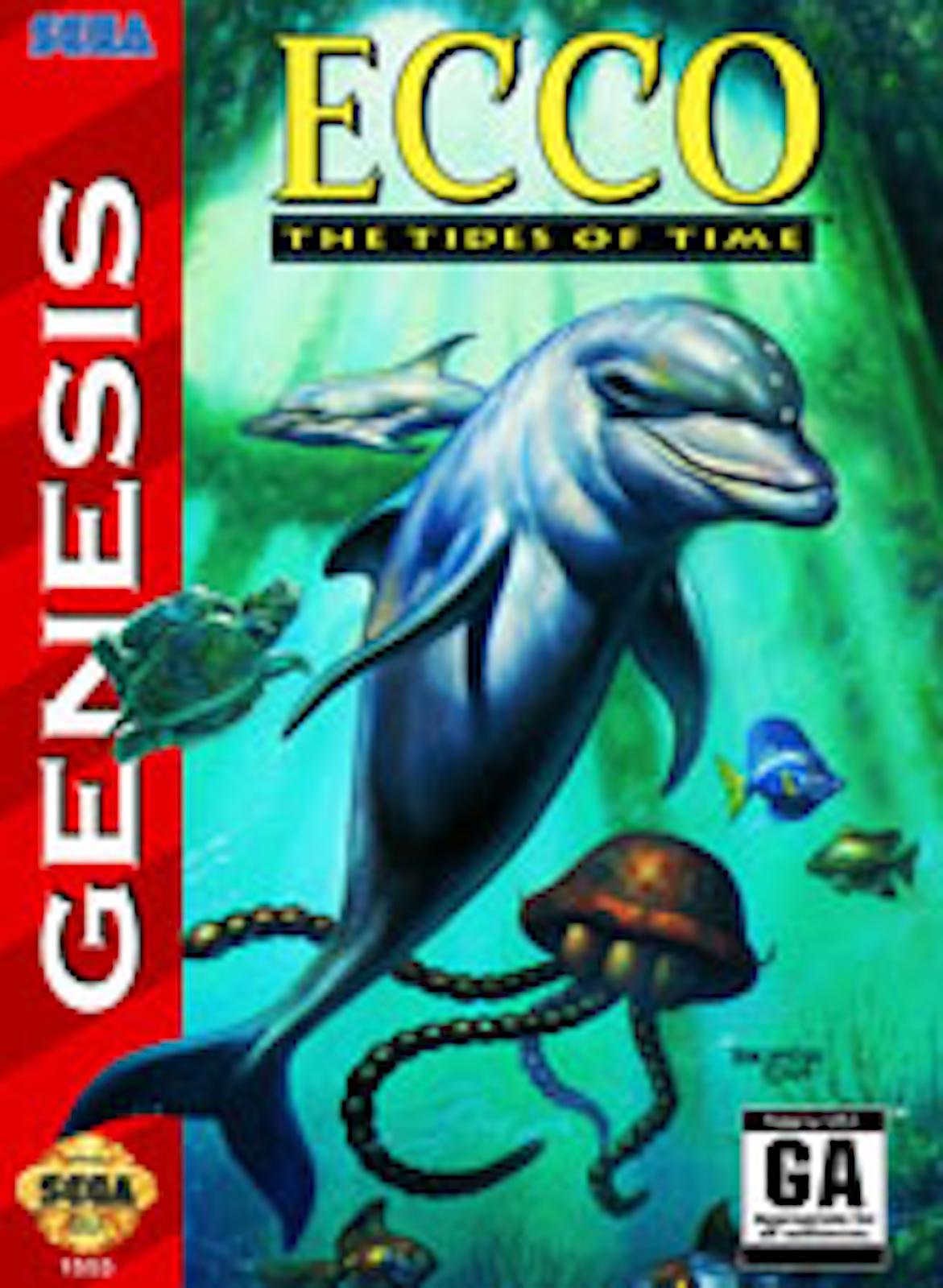 Ecco The Tides of Time [Cardboard Box] - Sega Genesis