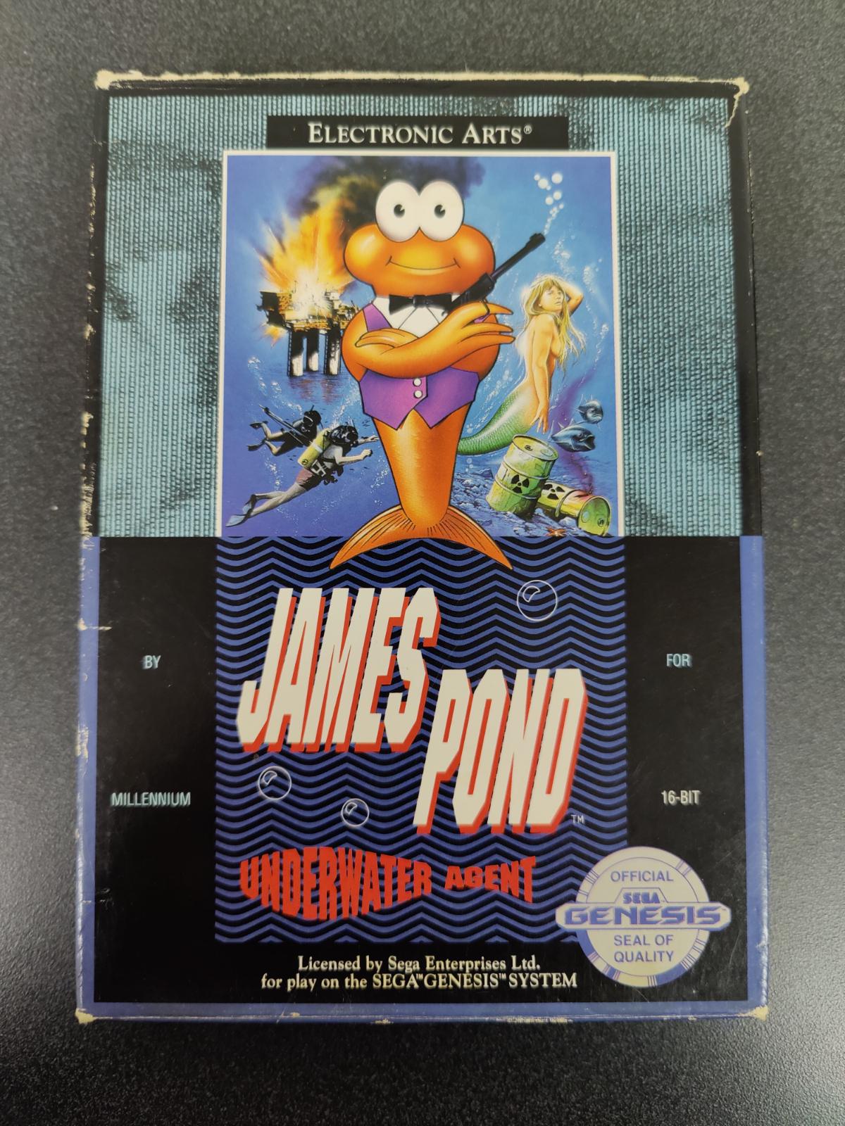 James Pond [Cardboard Box] - Sega Genesis